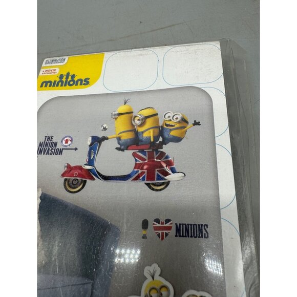 the minions invasion10 wall decals peel & stick yellow 25.75x33.25" READ NEW - Picture 3 of 8
